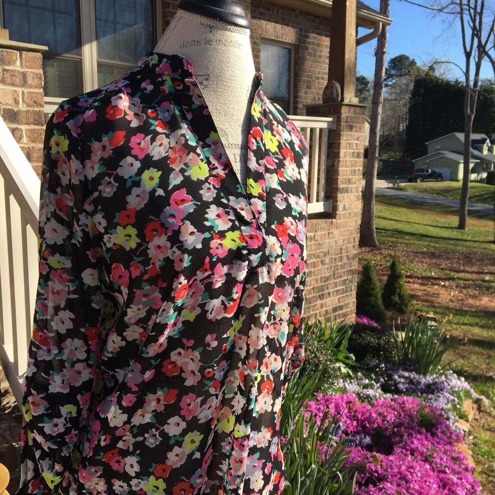 Spring Flowers Blouse